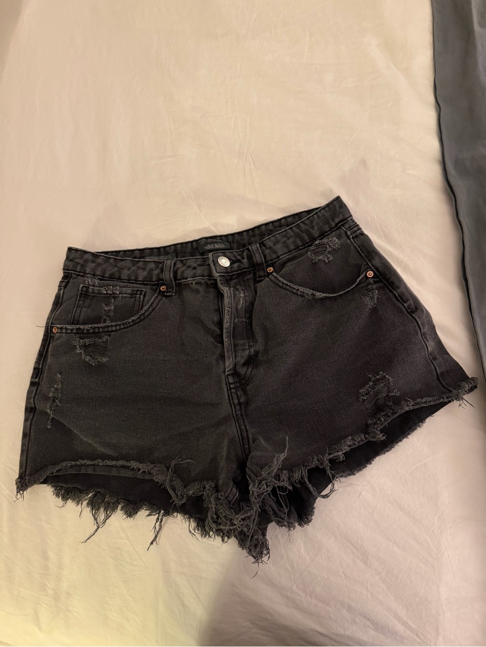 Wild Fable Black Denim Shorts